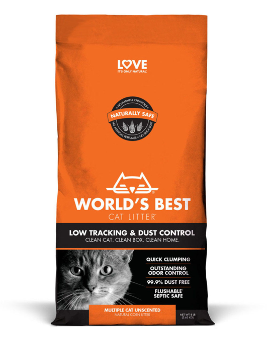 World's Best Cat Litter Low Tracking & Dust Control Pet Direct