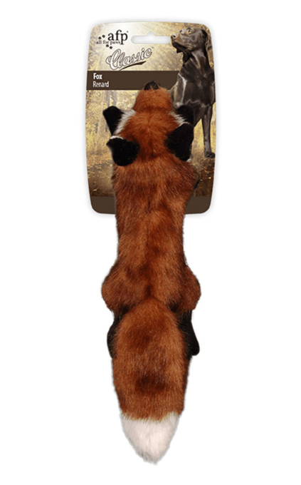 All For Paws Classic Squeaky Fox Dog Toy - Pet Direct
