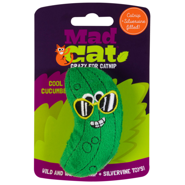 Mad Cat Cool Cucumber Cat Toy Pet Direct
