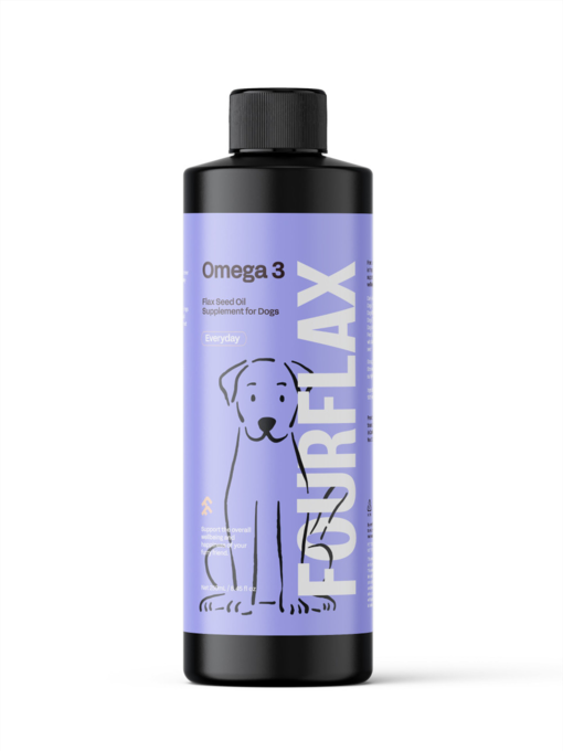 Fourflax Flax Seed Oil Supplement for Dogs Pet Direct