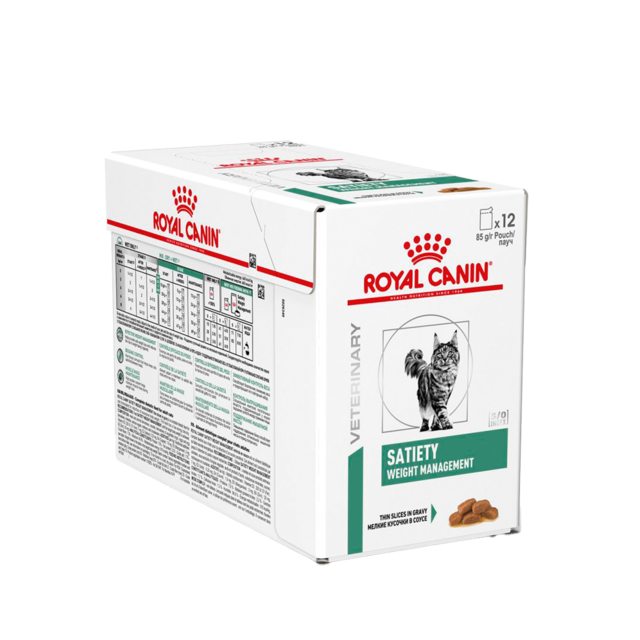 Royal Canin Vet Satiety Weight Management Wet Cat Food Pack Pet Direct