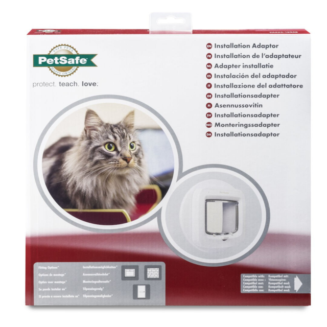 PetSafe Microchip Cat Door Glass Installation Adaptor Pet Direct