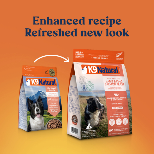 K9 Natural Lamb & King Salmon Feast Freeze Dried Dog Food - Petdirect