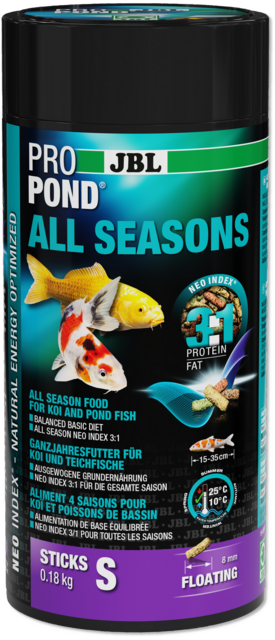 JBL ProPond All Seasons Sticks Goldfish Fish Food Petdirect