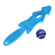 JOYSER Slimmy Rubber Fox with Removeable Squeaky Tennis Ball Dog Tough Toy