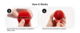 Cheerble Wicked Ball Duo 2 Smart Cat Toy