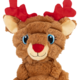 KONG Holiday Shakers Crumples Reindeer Dog Toy