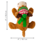 KONG Holiday Cozie Reindeer Dog Toy