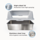 Tidy Tails Odour Control Extra Large Stainless Steel Cat Litter Tray