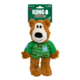 KONG Holiday Wild Knots Green Sweater Bear Dog Toy 