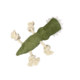 Coco & Cooper Chompers The Green Alligator Dog Plush Toy