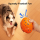 Cheerble Wicked Rugby Smart Dog Toy
