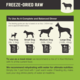 Kiwi Kitchens Lamb Freeze Dried Dog Food