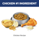 Hill's Science Diet Adult Hairball Control Chicken Dry Cat Food