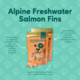 Gourmate Pet Treat Co. Alpine Freshwater Salmon Fins Dog Treats