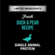 Nutrience SubZero Limited Ingredient Duck & Pear Dry Cat Food
