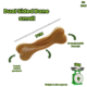 Mak's Patch Dual Sided Bone Dog Treats