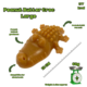 Mak's Patch Peanut Butter Crocodile Dog Treats
