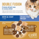 Catit Recipes Double Fusion Adult Skin & Coat Ocean Fish Dry Cat Food