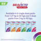 Bravecto 1 Month Triple Flea & Worm Treatment for Dogs