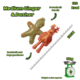 Mak's Patch Reindeer & Gingerbread Man Dog Treats
