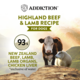 Addiction Wild Islands Highland Beef & Lamb Grain-Free Wet Dog Food