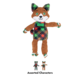 KONG Holiday Floppy Knots Dapper Dog Toy