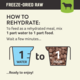 Kiwi Kitchens Lamb Freeze Dried Dog Food