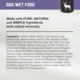 Kiwi Kitchens Venison Wet Dog Food