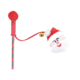 M-PETS Christmas Santa Wish Plush Cat Wand