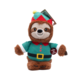 Winter Paws Christmas Elf Sloth Dog Plush Toy