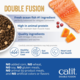 Catit Recipes Double Fusion Adult Skin & Coat Ocean Fish Dry Cat Food