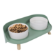 M-PETS Altitude Raised Ceramic Cat and Dog Bowl