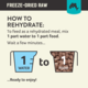 Kiwi Kitchens Fish Freeze Dried Dog Food