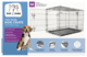 Pup & Purr Double Door Dog Crate with Divider