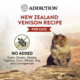 Addiction Wild Islands New Zealand Venison Grain-Free Wet Cat Food