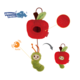 GiGwi Rookie Hunter Catnip Peek-a-Boo Caterpiller Cat Toy