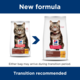 Hill's Science Diet Adult 7+ Hairball Control Chicken Senior Dry Cat Food