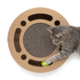 Pup & Purr Playtime Cardboard Round Cat Scratcher 