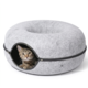 M-PETS Donut Tunnel Cat Bed