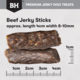 Black Hawk Beef Jerky Sticks Dog Treats