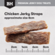 Black Hawk Chicken Jerky Straps Dog Treats