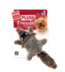 GiGwi Plush Friendz Mini Racoon Dog Toy