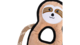 Beco Recycled Rough & Tough Sonny the Sloth Dog Toy