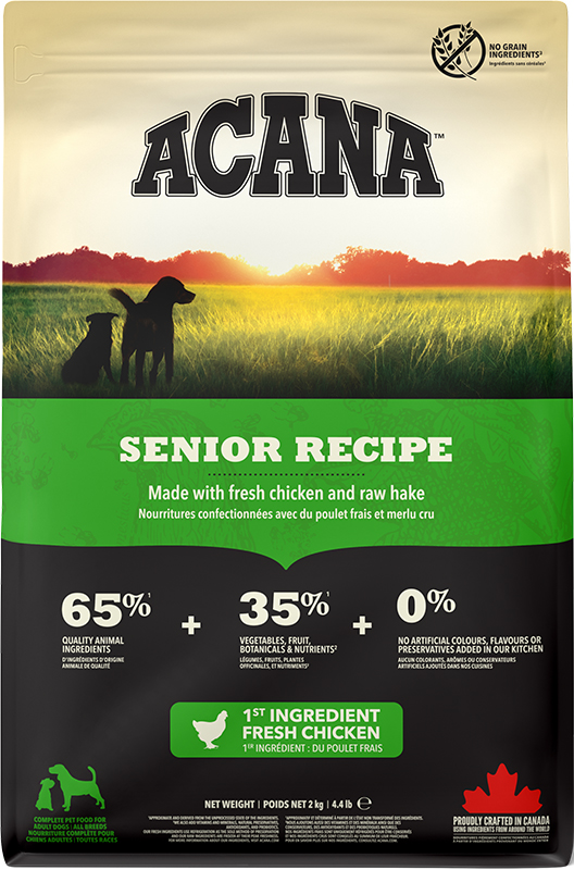 シニアACANA Senior Recipe ドライフード ACANA Senior Recipe Dry Dog Food - Petdirect