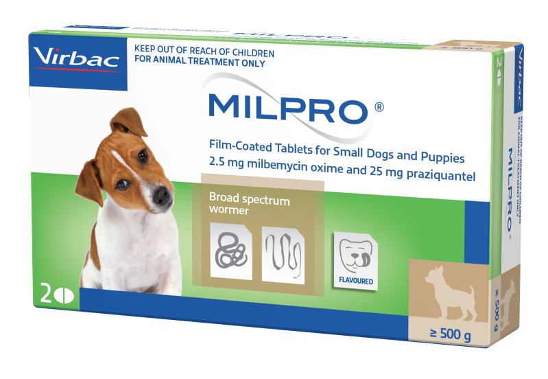 milpro dog worming tablets
