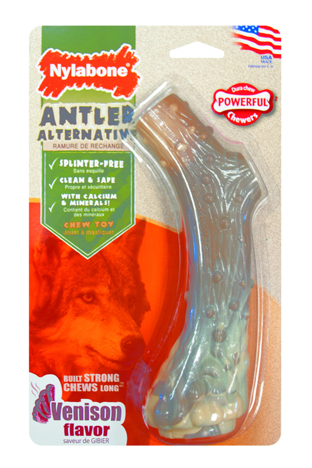Nylabone Power Chew Antler Alternative Dog Chew Toy Petdirect
