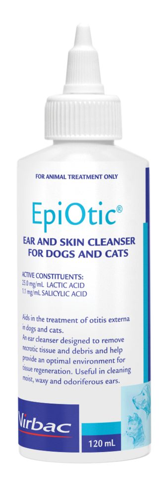 Virbac Epi-Otic Cat and Dog Ear Cleaning Solution Petdirect
