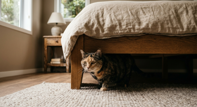 Why Is My Senior Cat Hiding More Than Usual? NZ Guide