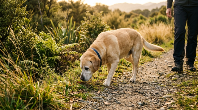 Slow Sniff Walks for Senior Dogs NZ